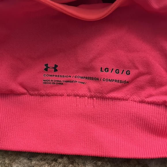 Pink Under Armour Sports Bra - Picture 3 of 3